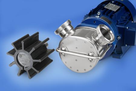 Pompe din inox cu rotor flexibil
